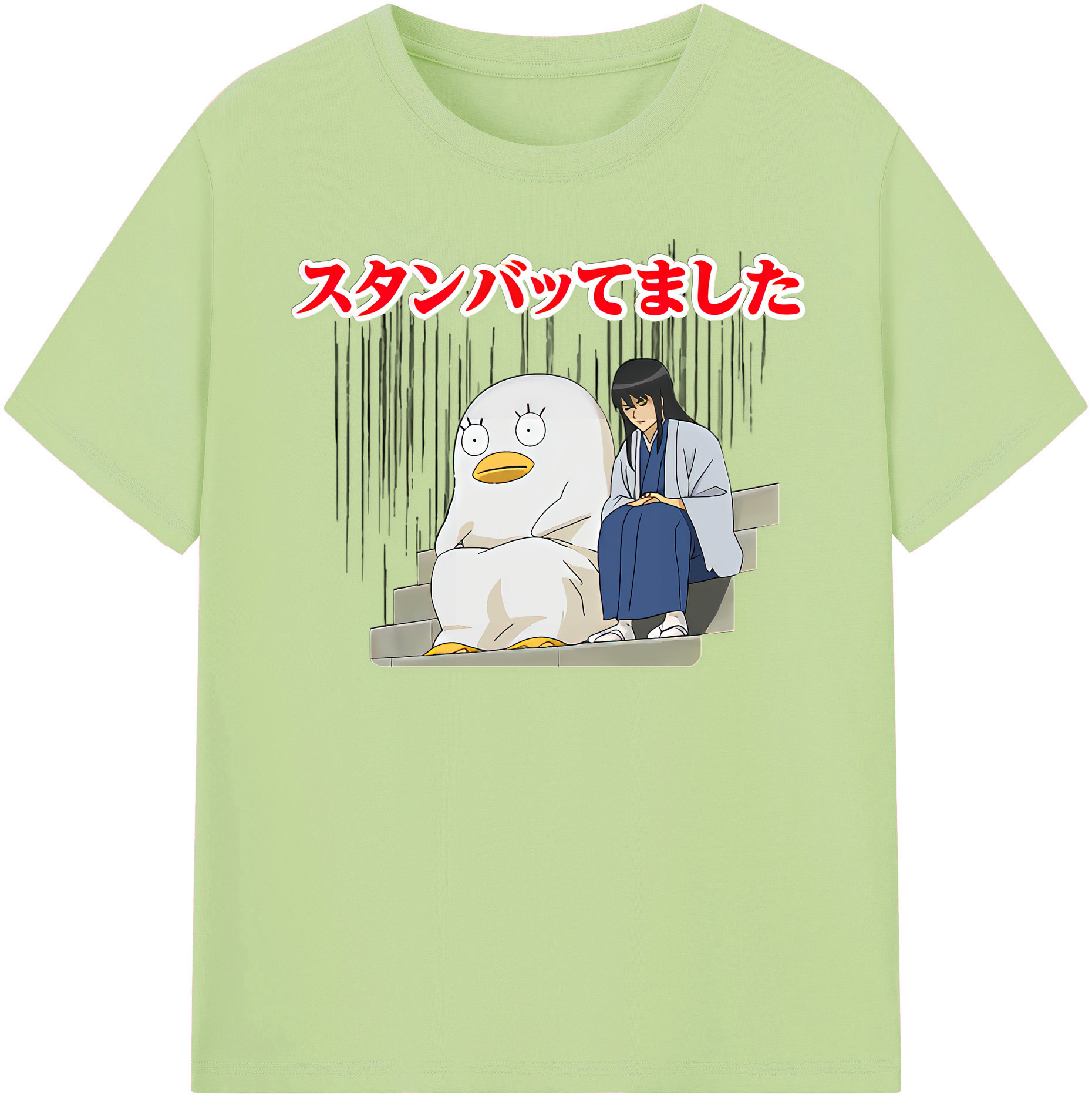 （画像用） ぎんたま 坂田銀時（さかたぎんとき） 神楽 志村新八（しむら しんぱち） GINTAMA Sakata Gintoki Kagura Shimura Shinpachi 綿100％半袖Tシャツ（フロントプリント）